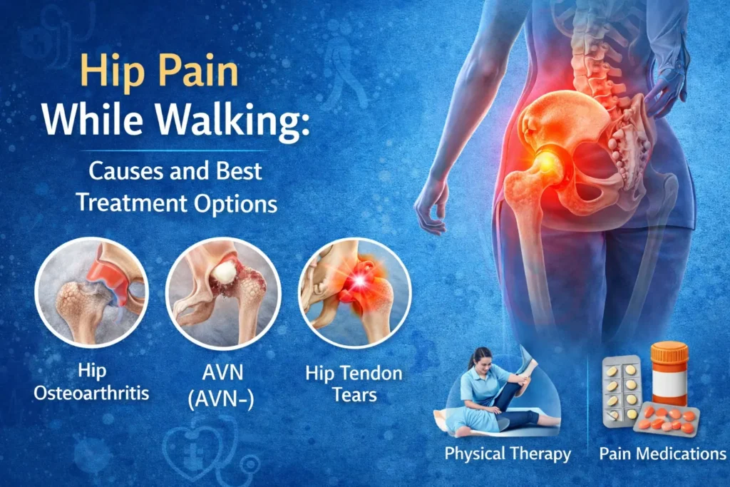 Hip Pain While Walking Causes and Best Treatment Options