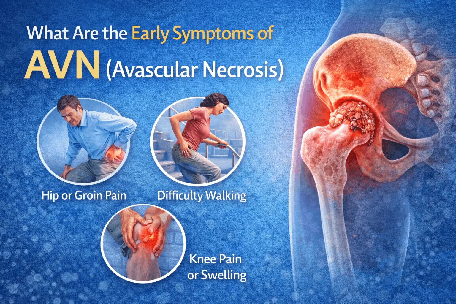 What Are the Early Symptoms of AVN (Avascular Necrosis)?
